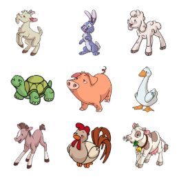 Farm Icons Set