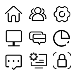 905 System Interface  Icons Set