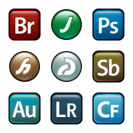 Adobe Family Icons Set