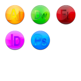 Adobe Mac II Icons Set