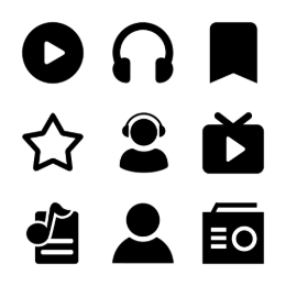Ant FM Functional  Icons Set