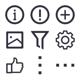 Auto Maintenance Service  Icons Set