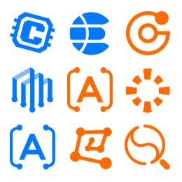 Big Data Product  Icons Set