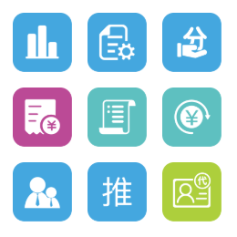Business & Finance Merchant  Icons Set