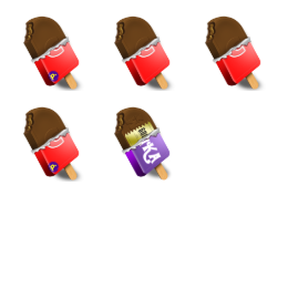 Candybar Pops- Replacement Icons Set