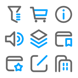 Colorful Interface  Icons Set