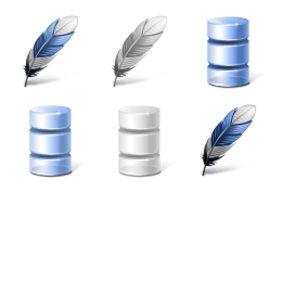 Database Filter Icons Set