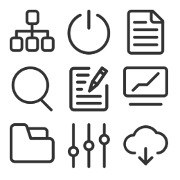 DevOps Management  Icons Set