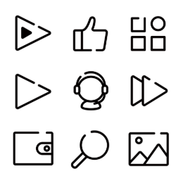 Essential Interface  Icons Set