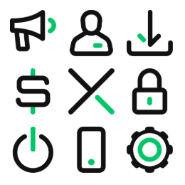 Essential Linear Icons Set Icons Set