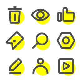 Essential UI Icons Collection Icons Set