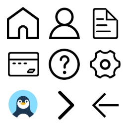 Financial Service UI  Icons Set