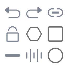 Graphic Design Utility  Icons Set
