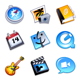 iComic Applications Icons Set