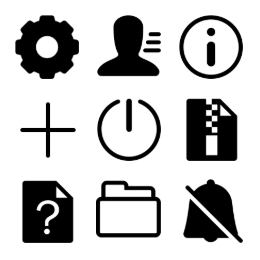 IM Chat Interface  Icons Set