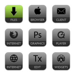 iPhone Titan Icons Set