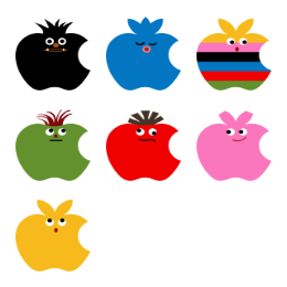 Loco Roco Apple - Icons Icons Set