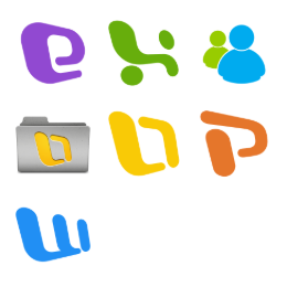 Office 2008 Mono - Mac icns Icons Set