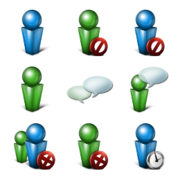 Original Messenger Icons Set