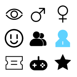 Real - Scene Cool UI  Icons Set