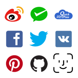 Share & Payment Platforms Icons Set