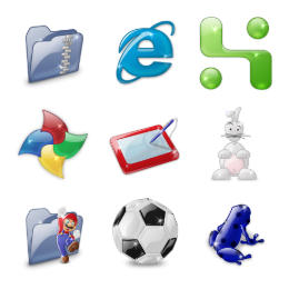 Shining Z Icons Set