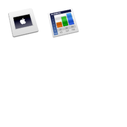 Slanted iWork Icons Set