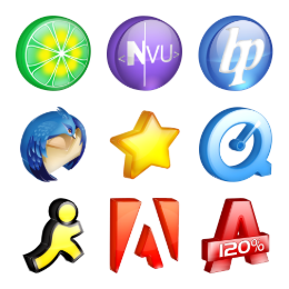Soft Dimension Icons Set