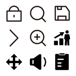 Software Evaluation UI  Icons Set