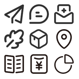 Task and Personal Center  Icons Set