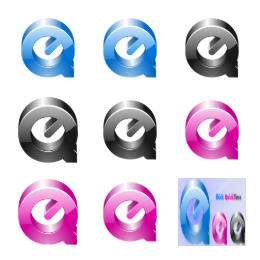 Thick QuickTime Icons Set