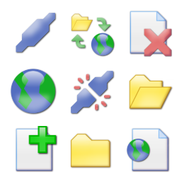 Toolbar Icons 2 Icons Set