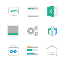 UI Component Icons Set Icons Set