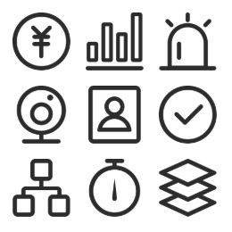 Water Utility Admin  Icons Set