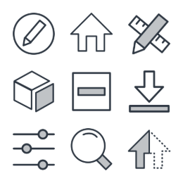Zhiutech Tool & Action  Icons Set