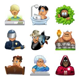 Forum Faces Icons Set