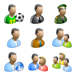 People Icons Set