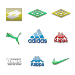 Football Marks Icons Set