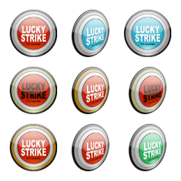 Lucky Strike Icons Set