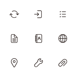 Admin Panel  Icons Set