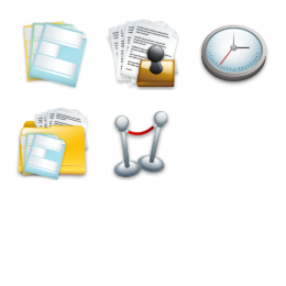 Banking Stuff Icons Set