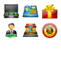 Brilliant Shopping Icons Set