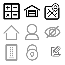 Business Document System  Icons Set