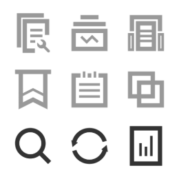 Business Platform Unified  Icons Set