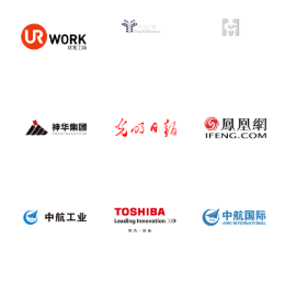 Corporate Logos Pack Icons Set
