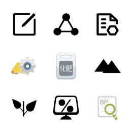 Crop Management Tools Icons Set