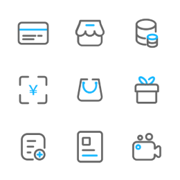 Daily Financial  Icons Set