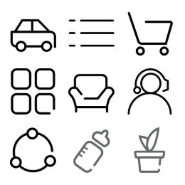 Everyday Object  Icons Set