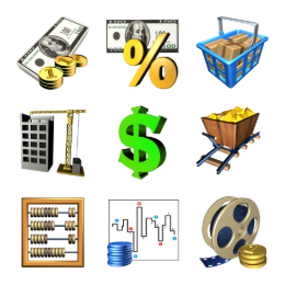 Financial Icons Set