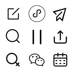 Linear Business  Icons Set